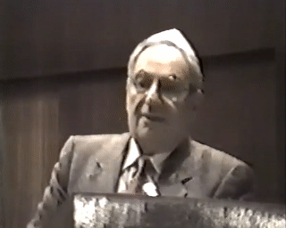 RARE  Rabbi Meir Kahane HY D speaks at Temple Beth Emeth FULL VERSION 01:56:53